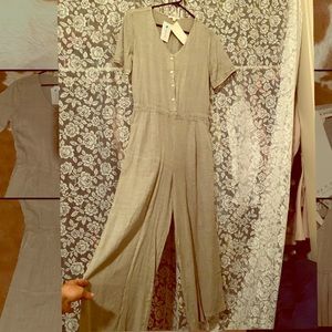 Clad and Cloth Wide Leg Jumpsuit